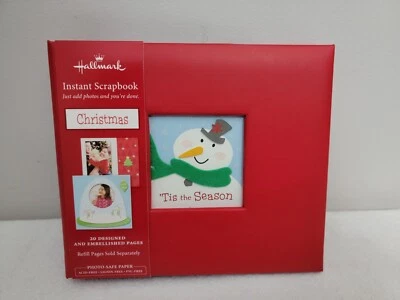 Álbum de recortes de Navidad instantáneo Hallmark - NUEVO Foto 1 de 4
