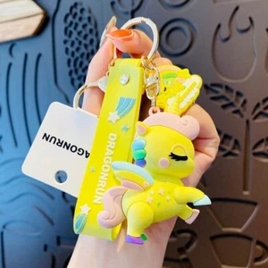 Cute Cartoon Original Unicorn Keychain Adorable Beautiful KeyChain Bag Pendant  - Picture 1 of 17