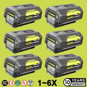 8Ah 6Ah Battery for Ryobi 40Volt Lithium OP4050 OP40602 OP40261 OP4060 OP4030 US - Picture 1 of 21