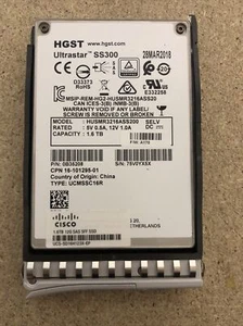 CISCO UCS 1.6TB SAS 12G 2.5'' SSD SOLID STATE DRIVE UCS-SD16H123X-EP - Picture 1 of 2