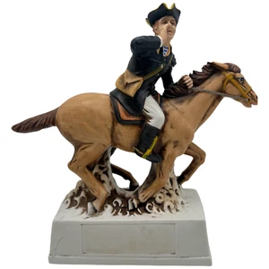 Lionstone Whiskey Paul Revere & Horse on Midnight Ride Porcelain Limited Edition - Picture 1 of 7