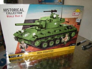1:28 COBI Historical Collection Segunda Guerra Mundial tanque M24 Chaffee en embalaje original - Imagen 1 de 1