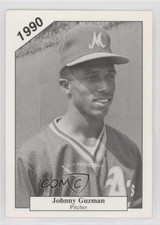 1990 Frank Chong Modesto A's Johnny Guzman