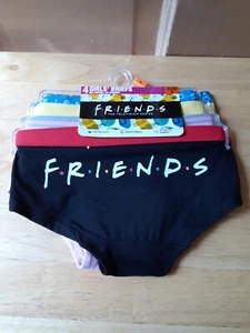 Friends by Handcraft Girls (4 Pair) Briefs Size 6 NEW WITH TAGS - Picture 1 of 2