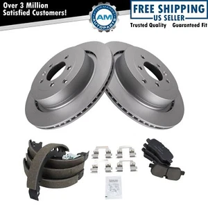 Rear Brake Pad & Rotor Kit For 2005-2016 Land Rover LR3 LR4 Range Rover Sport - Picture 1 of 10