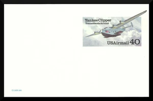 Scott UXC25 - The 1991 40¢ Yankee Clipper Postal Card - Unused, Entire - Picture 1 of 1