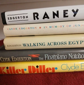 5 Clyde Edgerton LOT of HC Books SIGNED Dated-Dedicated Egypt/Raney/Junior PLUS - Picture 1 of 15