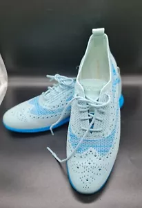 Cole Haan Women's 2 Zerogrand Stitchlite Sneaker Oxford Size 9.5 Blue W18395 - Picture 1 of 9