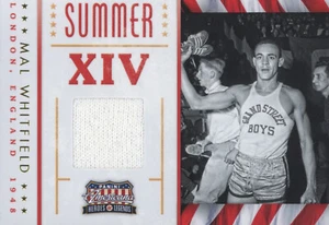 Panini 2012 AMERICANA HEROES & LEGENDS MAL WHITFIELD #23 73/299 RELIKTKARTE - Bild 1 von 2
