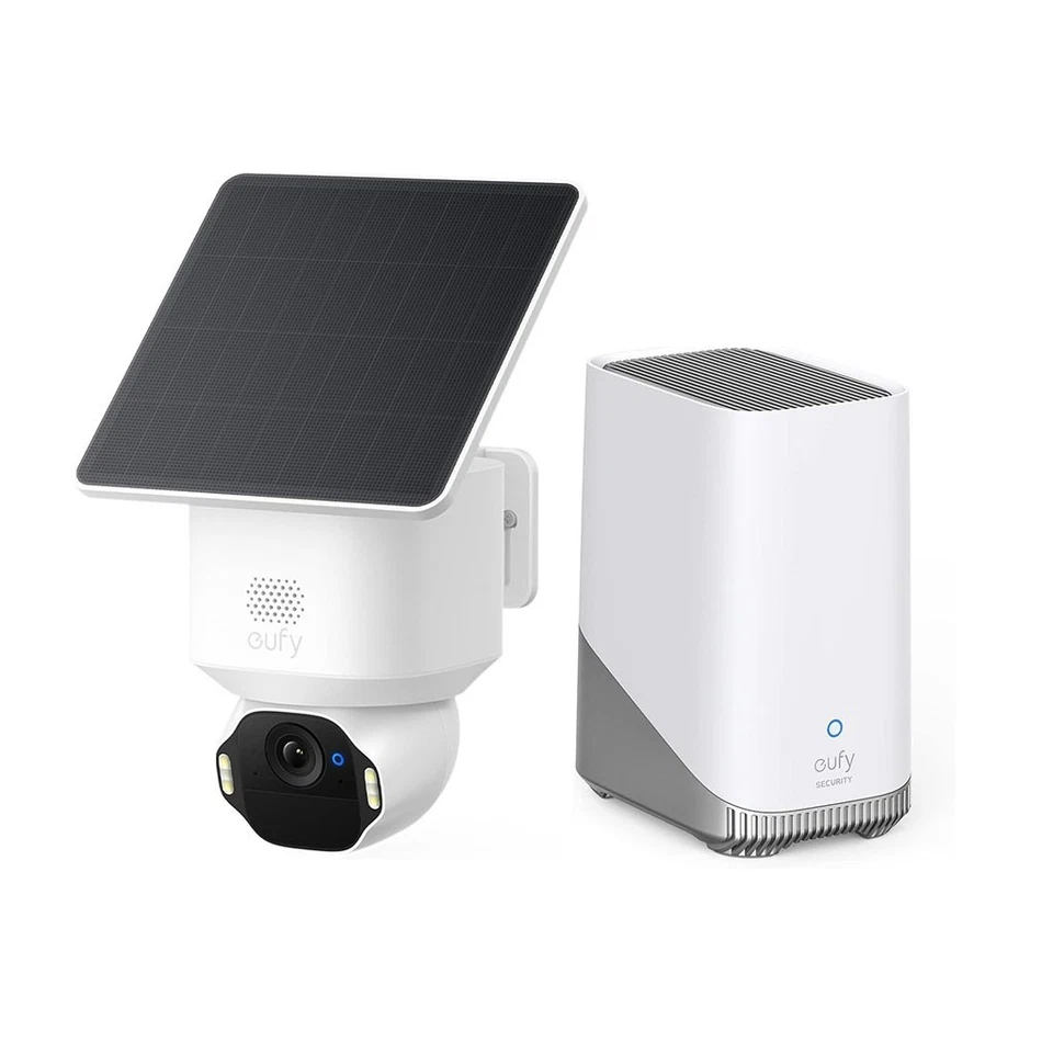 eufy SoloCam E42 Kit de 1 Cámara de Seguridad 4K Inalámbrica Exterior Solar Pan e Inclinación Foto 1 de 4