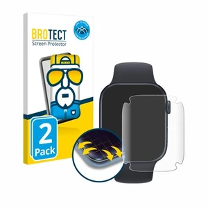 2x Protector Full-Cover for Apple Watch Series 7 (45 mm) Curved Screen Edge - Zdjęcie 1 z 8