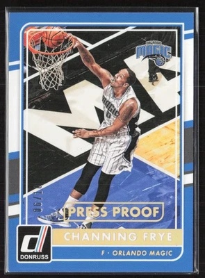 Donruss Press Proof Gold #/10 Channing Frye #167 Orlando Magic 2015-16 Foto 1 de 2