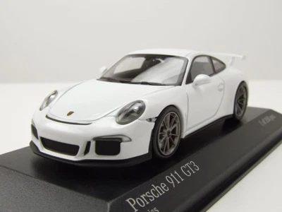 Porsche 911 (991) GT3 2012 Bianco Modellino 1:43 Minichamps - Immagine 1 di 4