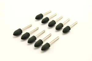 TMAX 10-teiliges Rotationsfräser-Set, 8 mm, Gummikugel, kompatibel für Dremel - Bild 1 von 3