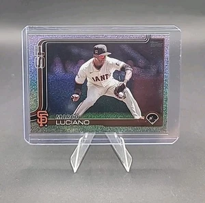 2025 Topps Series 1 Sandglitter Marco Luciano #156 San Francisco Giants - Picture 1 of 2