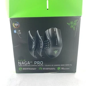 New in box Razer Naga V2 Pro MMO Wireless Gaming Mouse - RZ01-04400100-R3U1 - Bild 1 von 6