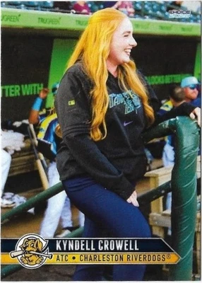 KYNDELL CROWELL 2025 Choice Charleston RiverDogs #36 Point Loma Nazarene Rays 🔥 - Image 1 of 2