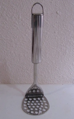 Utensilio de cocina vintage INOX triturador de patatas de acero inoxidable 18/10 Foto 1 de 4