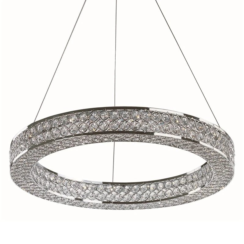 Maxim 39772 Eternidad 20"W Colgante Cristal LED - Cromo Foto 1 de 3