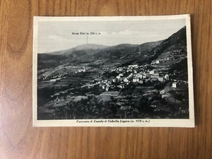 CARTOLINA PANORAMA DI CASOLA DI CABELLA LIGURE VIAGGIATA 1953 22 - Imagen 1 de 2