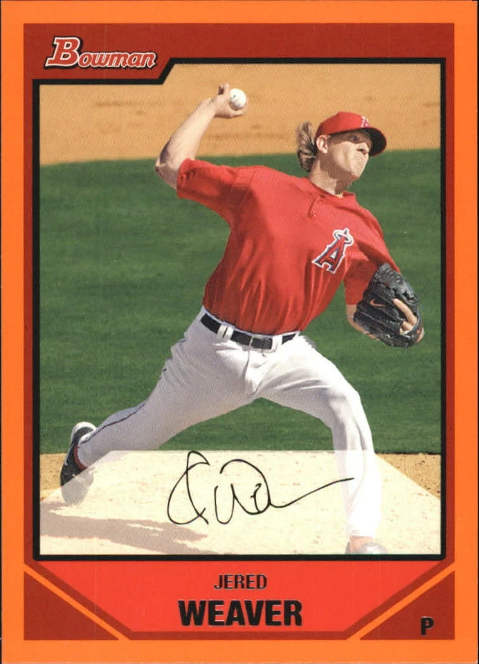 2007 Bowman Orange Baseball Card Pick - Image 1 of 1