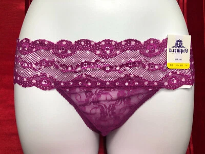 Bikini B.TEMPT'D BY WACOAL ENCAJE BESO ELIGE TU COLOR Y TALLA ESTILO #978182 NUEVO Foto 1 de 4