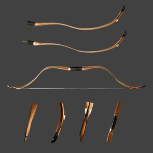 AF archery 52" Horse bow Recurve Bow Handmade Traditional Oak Takedown Tatar Bow - Picture 1 of 5