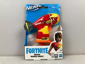 🔫 Nerf™ Fortnite™ Microshots Series Micro Bombs Away Blaster with x2 Darts NEW - Picture 1 of 4