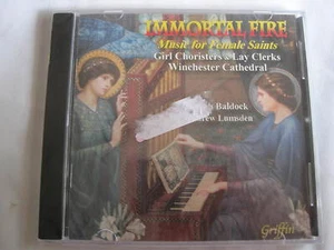 IMMORTAL FIRE: MUSIC FOR FEMALE SAINTS CD - BRAND NEW - Imagen 1 de 2