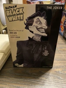 Batman Black & White Statue The Joker Jim Lee James Shoop 1st Ed 2327/5500 - Picture 1 of 11