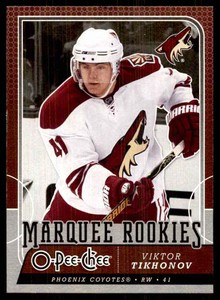 2008-09 O-Pee-Chee Viktor Tikhonov RC RC #784