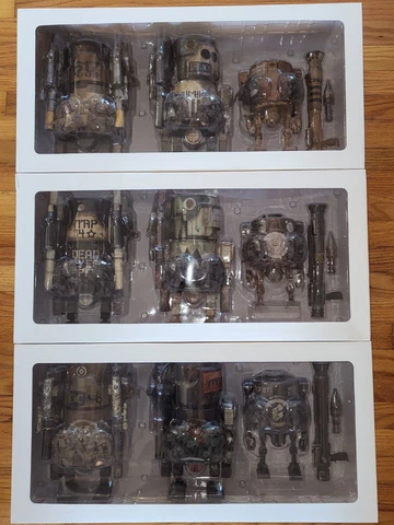 ThreeA Large Martin 9 pack, Bramble, WWR, WWRp, Ashley Wood, World War Robot Cover