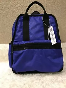 LeSportsac Gabrielle Box Backpack Sapphire Python MSRP $150 - Picture 1 of 2