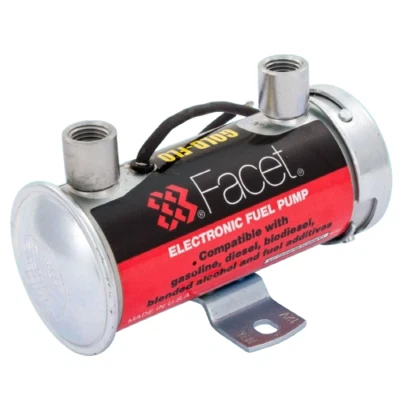 POMPA BENZINA FACET RED BENDIX  bassa pressione auto  storiche competizione - Imagen 1 de 4