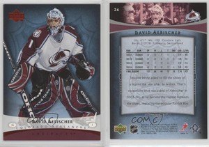 2005-06 Upper Deck Artifacts Red /50 David Aebischer #26