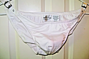 RARE, "BODY" BY GABREIL HOMME, SIZE XL, SIDE BUCKLE MEN'S STRING BIKINI NEW - Picture 1 of 3