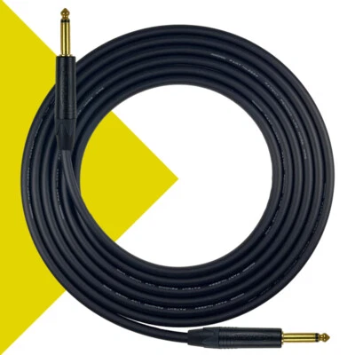 Mogami 2524 Guitar Cable - Lead Neutrik Gold ST to ST with Choice Of Length