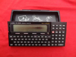 Vintage Casio PB-2000C Personal Computer Calculator /For Parts | Repair - Picture 1 of 23