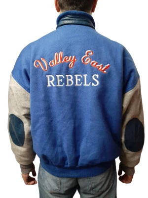 🏒 teddy années 90 varsity jacket Valley East Rebels ass't coach vintage canada  - Photo 1/4