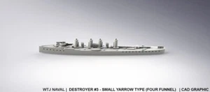 3x 1:700 Destroyer #3 - Picture 1 of 1
