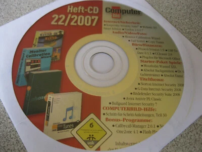 Computer Bild 22/2007 CD Hilfe und Spiele ohne Broschüre - Bild 1 von 3