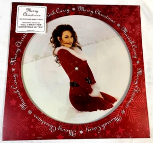 Mariah Carey Merry Christmas 30th Anniv Picture Disc All I Want For Christmas - Picture 1 of 5