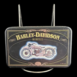 Harley Davidson An American Legend Playing Cards with Collector Tin 1998 - USED - Picture 1 of 3