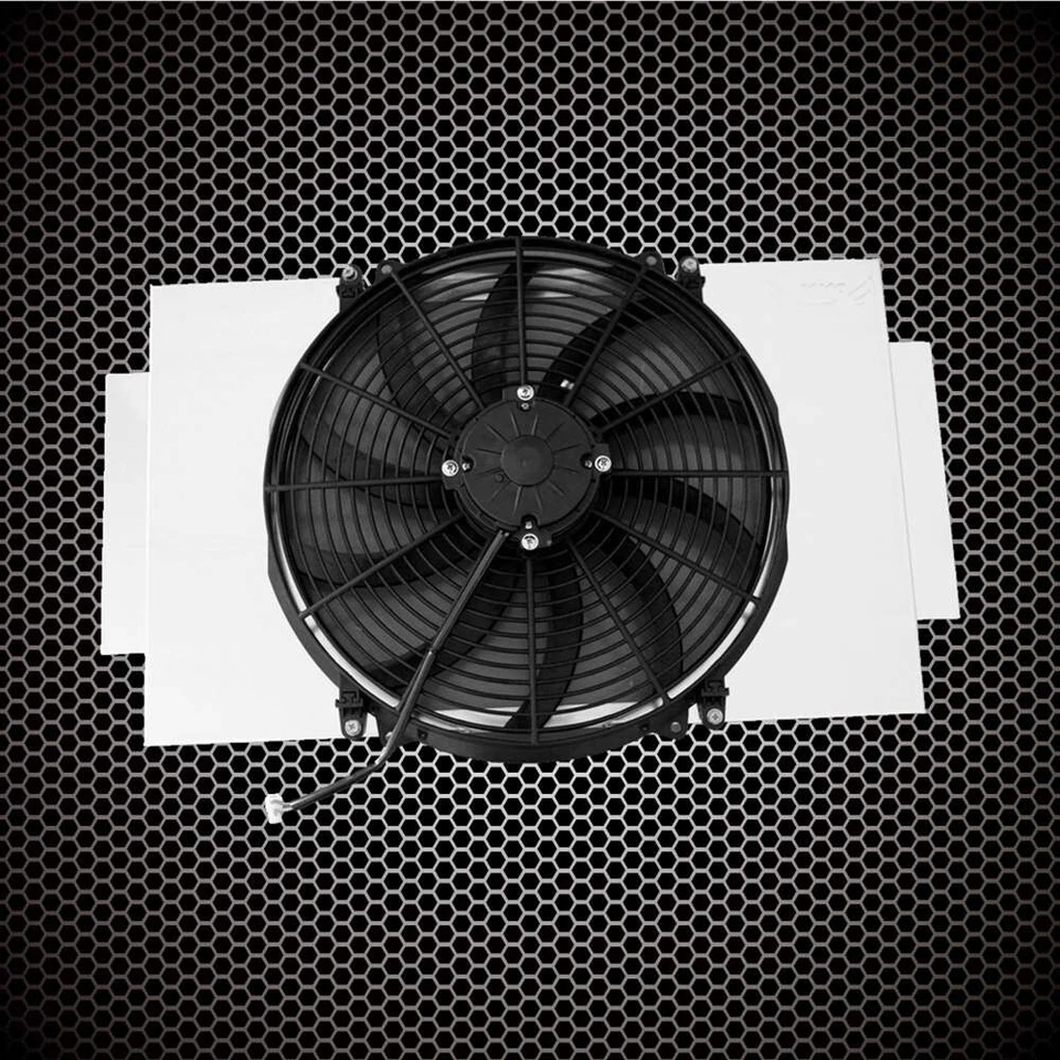 Cubierta del ventilador del radiador KKS 16" ventilador para 73-86 JEEP CJ5 CJ6 CJ7 Scrambler 3.8 4.2 5.0 Foto 1 de 1