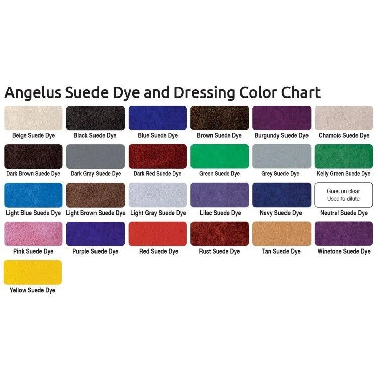 ANGELUS SUEDE DYE Colore per pelle scamosciata - SCEGLI IL COLORE - Imagen 1 de 1
