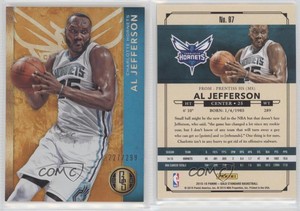 2015-16 Panini Gold Standard /299 Al Jefferson #97