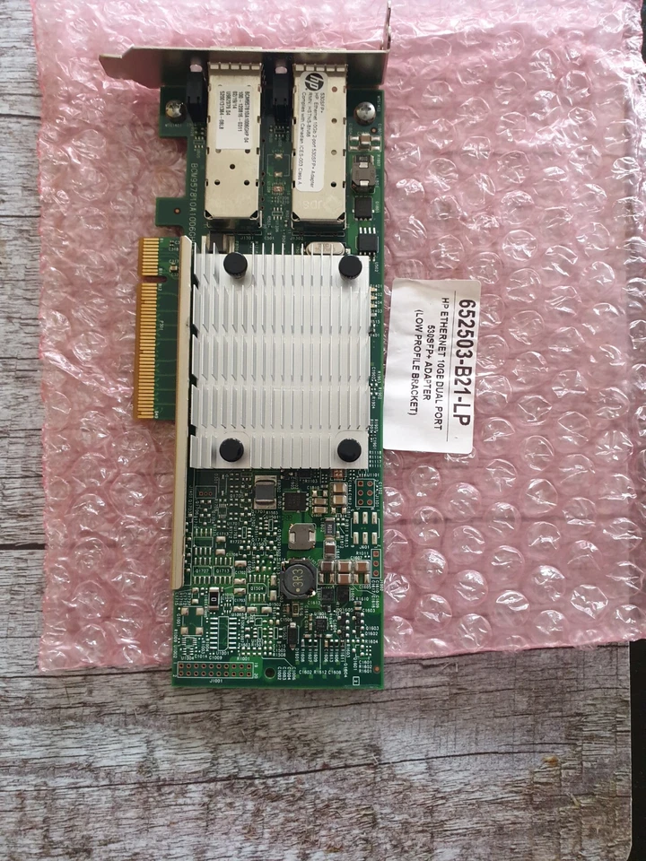 HP 652503-B21 652501-001 656244-001 ETHERNET 10GB 2 PORT 530SFP+ ADAPTER LP - Bild 1 von 1