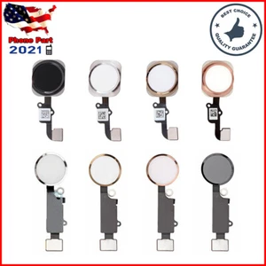 OEM Home Button Key Flex Cable Replacement For iPhone 6 6S 7 8 Plus USA - Picture 1 of 63