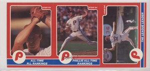1984 Star Steve Carlton Full Panel Steve Carlton #16-18 HOF