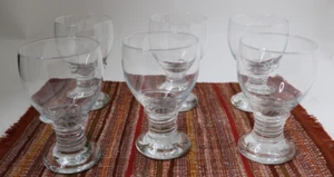 6 copas de vidrio espirales Hadeland of Norway de 5,5" de alto - Imagen 1 de 12